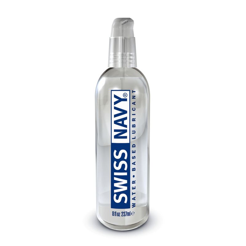 Swiss Navy Water Based Lubricant 8oz/237ml-SNWB8