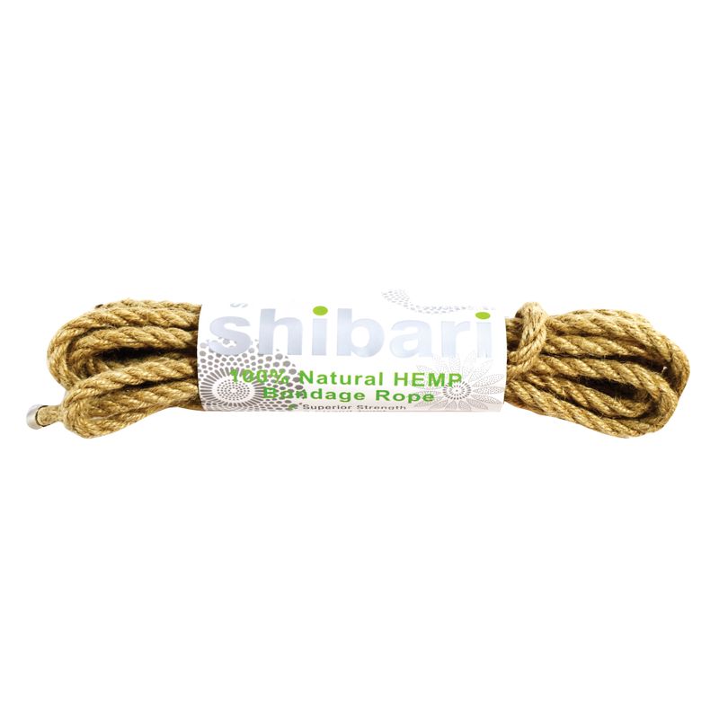 Shibari Rope 100% Natural Hemp 5m-SHIBROPE-HEMP-5M