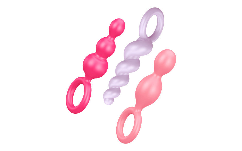 Satisfyer Plugs Booty Call 3 Pc Colour