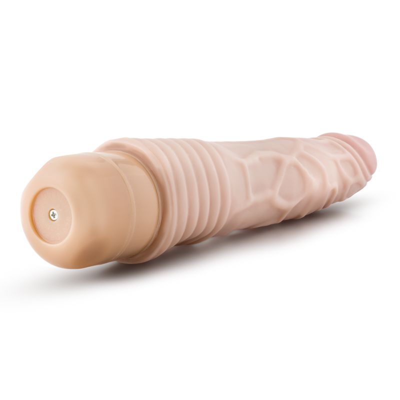 Dr Skin Cock Vibe 2 9in Vibrating Cock Beige-BL-10033