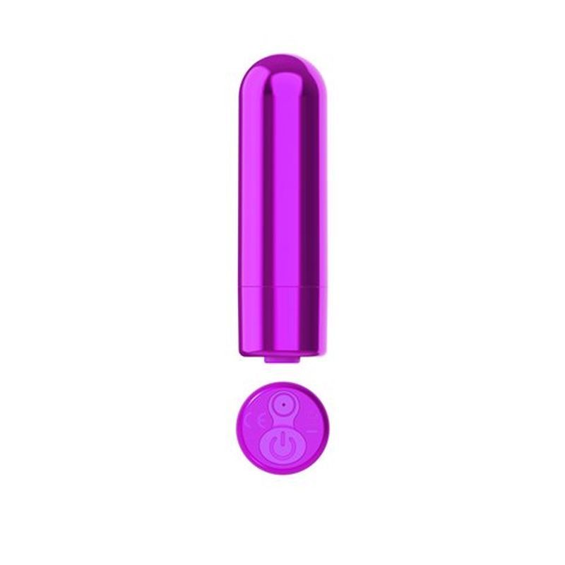 Naughty Nubbies Finger Vibe w Mini Powerbullet Purple-996-15