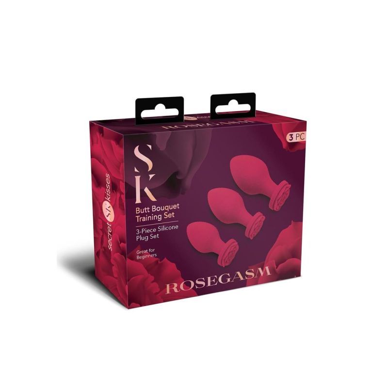 Secret Kisses Rosegasm Butt Bouquet Training Set-SK-1031