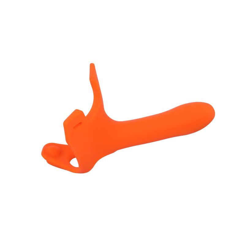 Zoro Strap-On 6.5in Orange-ZR-067