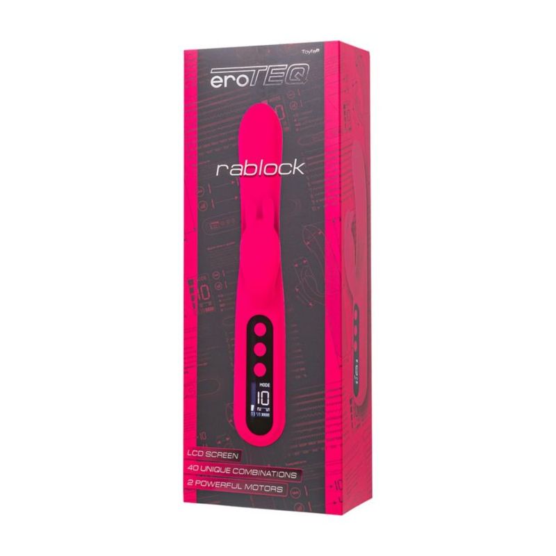 eroTeq G-Spot Rablock Rabbit Vibrator Pink-593003