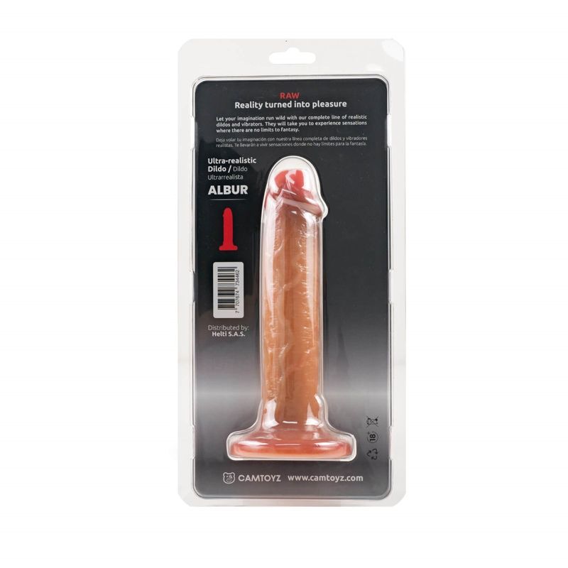 Ultra Realistic 20cm Silicone Dildo Albur-CT-JDI-1009-ALBUR