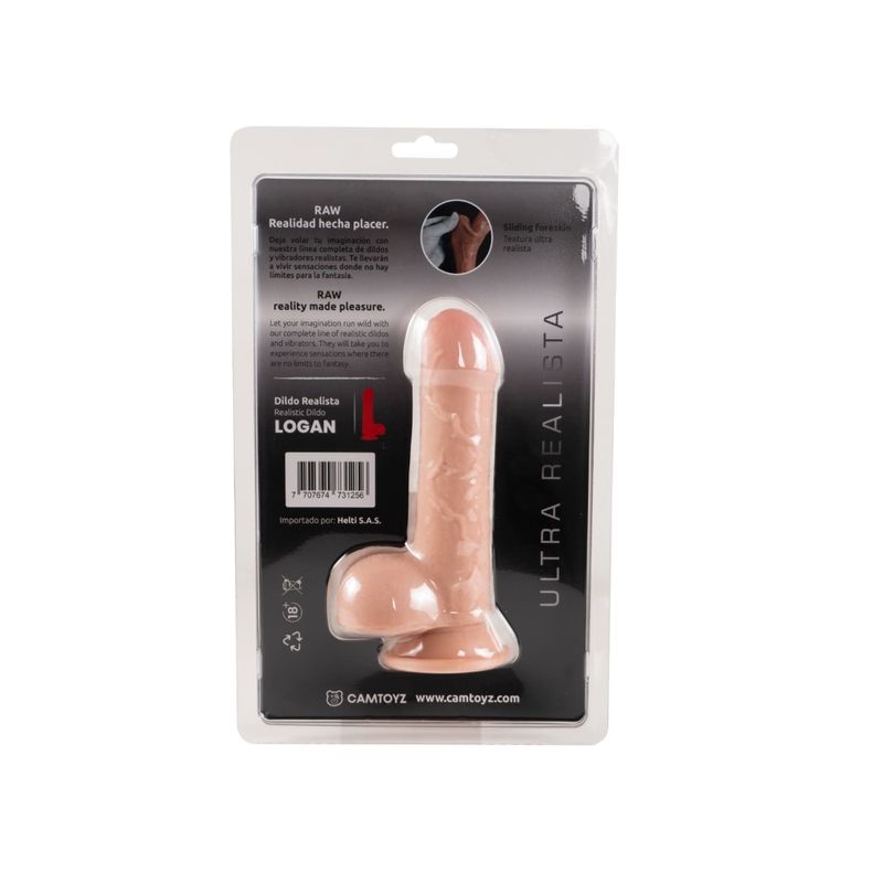 Raw Ultra Realistic Dildo Logan-CT-JDI-105-LOGAN