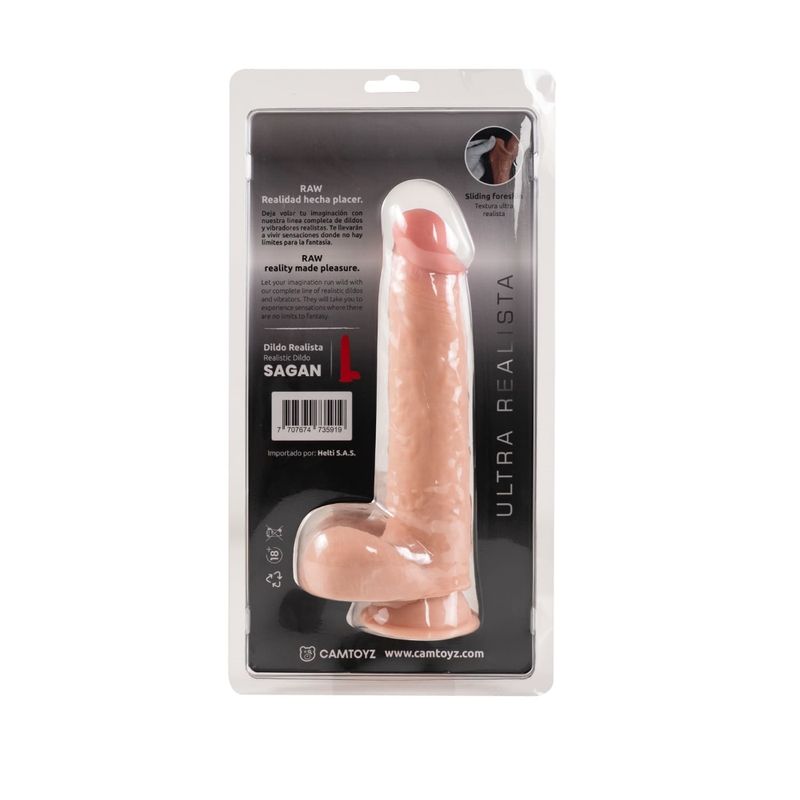 Raw Ultra Realistic Dildo Sagan Small-CT-JDI-109-SAGAN-S