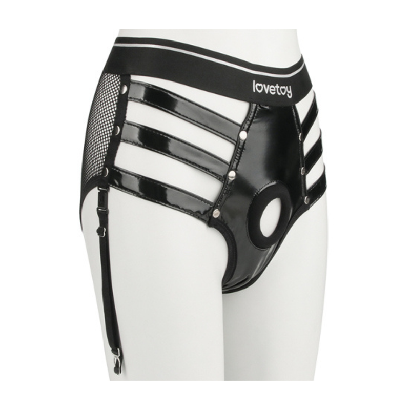 Rebellion Reign Iconic Harness Strap on Set XS/S-LV781001A