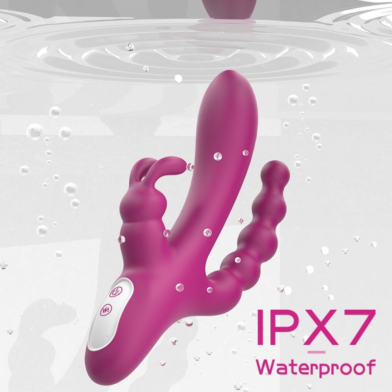 Joker Triple Ecstasy Vibrator-SHD-S491