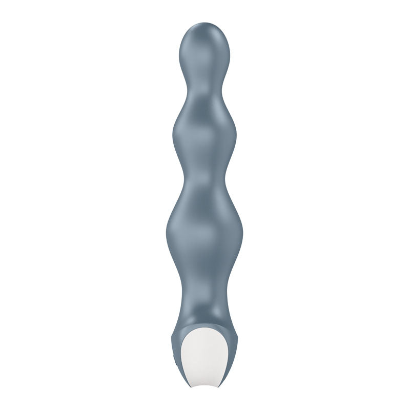Satisfyer Lolli-Plug 2 - Gray Vibrating Anal Beads-4003269