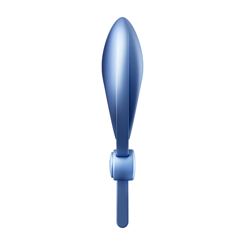 Satisfyer Sniper - Blue - Blue Vibrating Adjustable Lasso Cock Ring-4018393