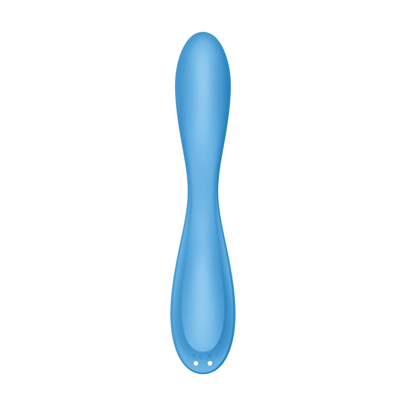 Satisfyer G-Spot Flex 4 - Blue USB Rechargeable Vibrator with App Control-4038698