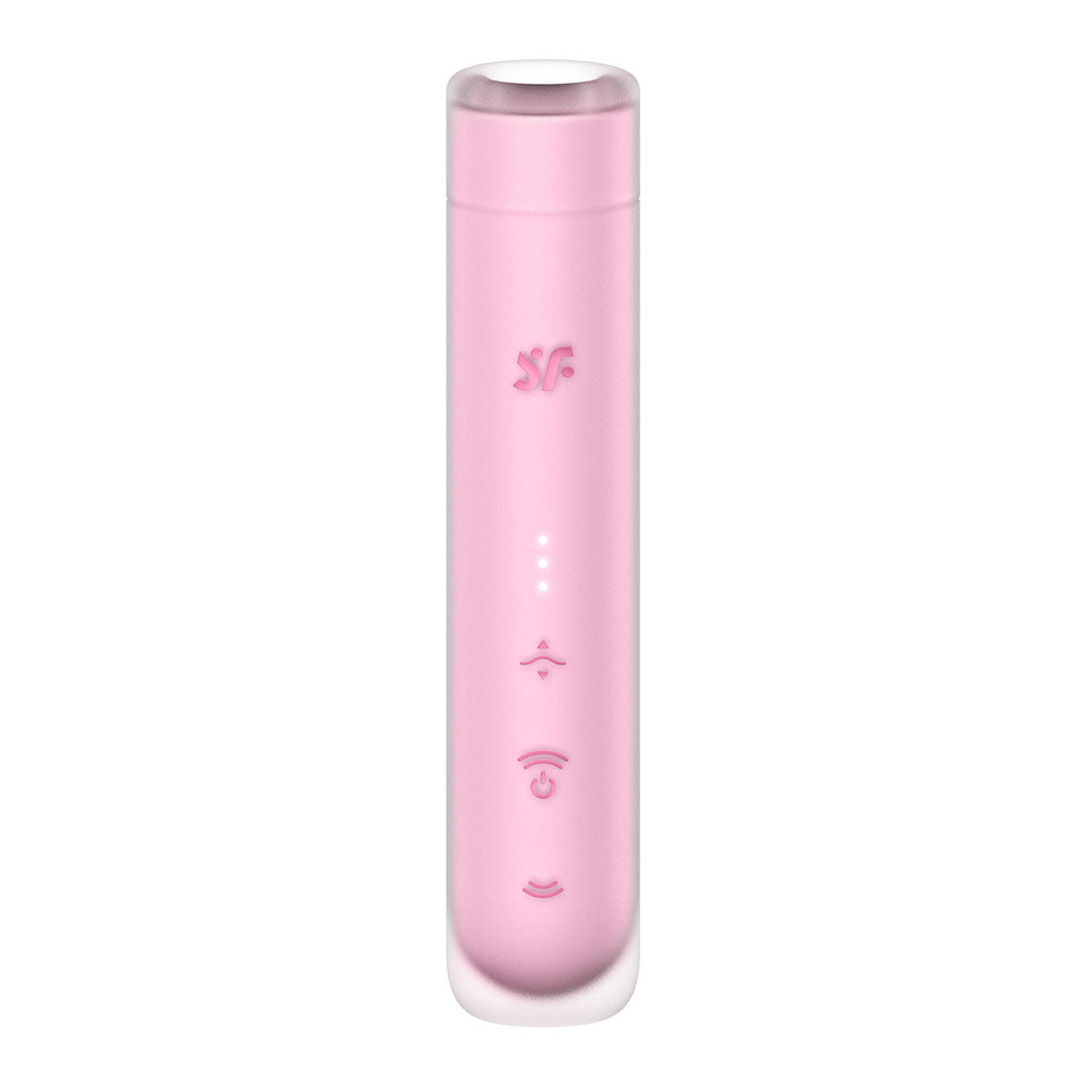 Satisfyer First Kiss - Pink USB Rechargeable Air Pulse Stimulator-4078465