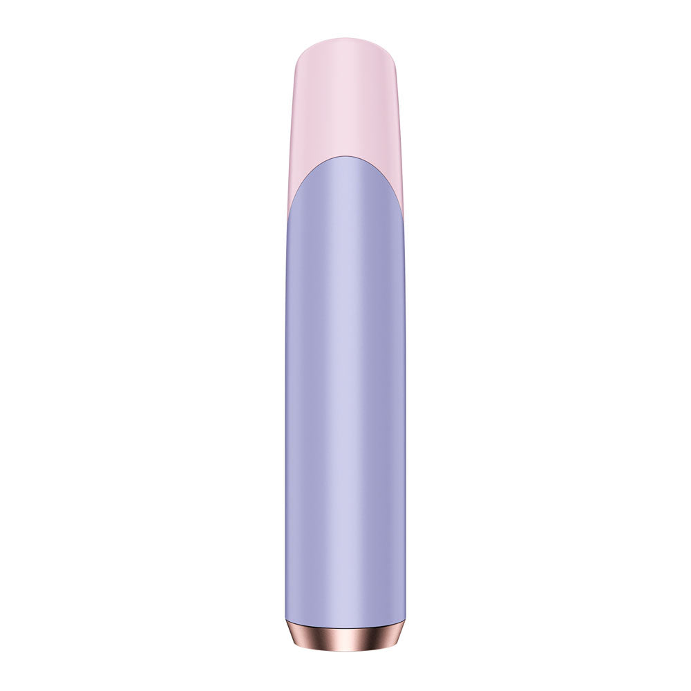 Satisfyer Bold Kiss - Purple USB Rechargeable Air Pulse Stimulator-4078533
