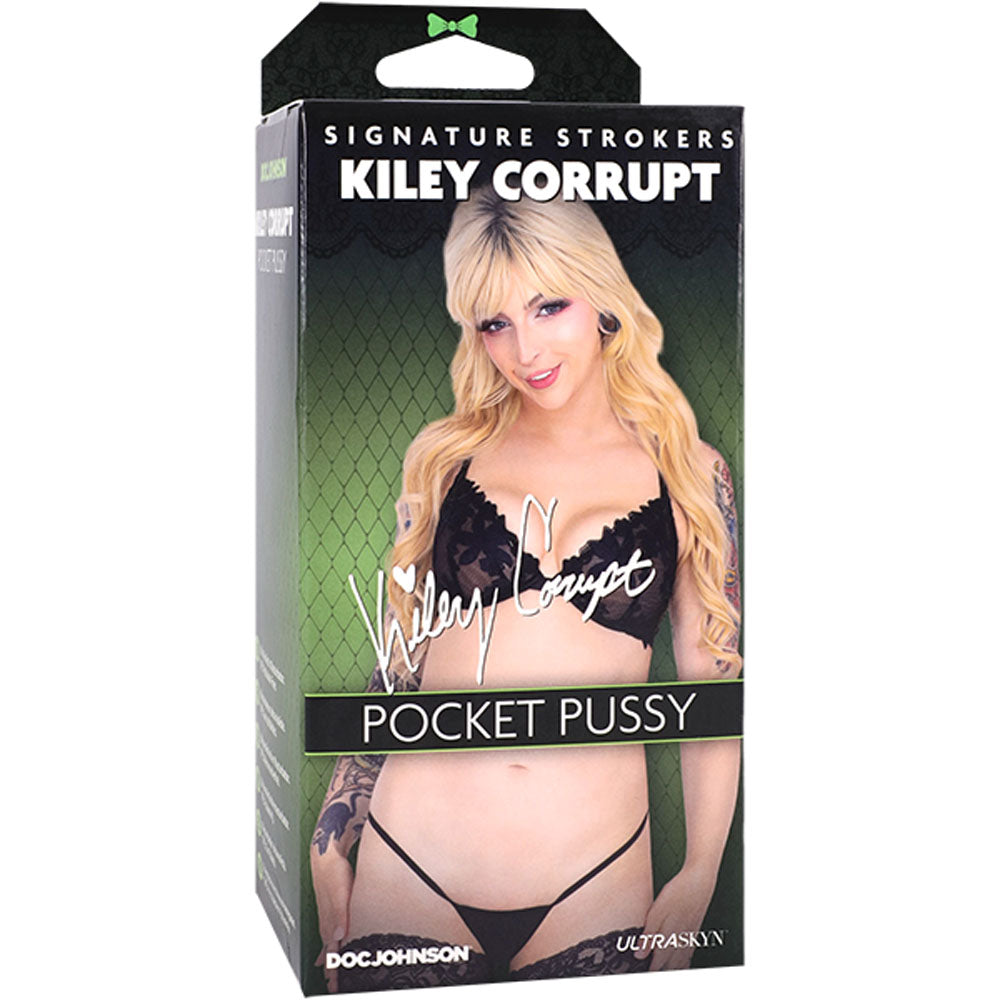 Signature Strokers - Kiley Corrupt - Flesh Vagina Stroker-5510-97-BX