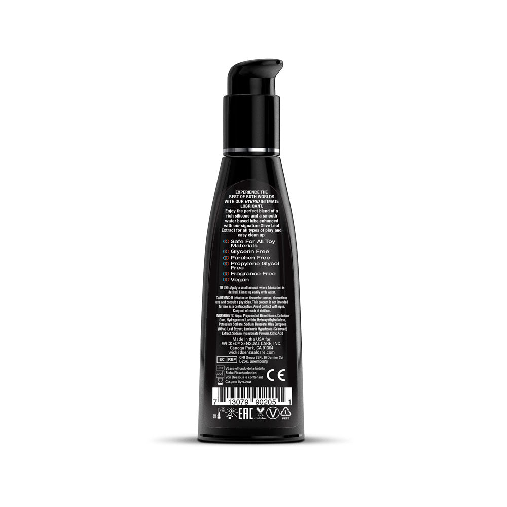 Wicked Hybrid - Water & Silicone Blended Lubricant - 120 ml Bottle-90205