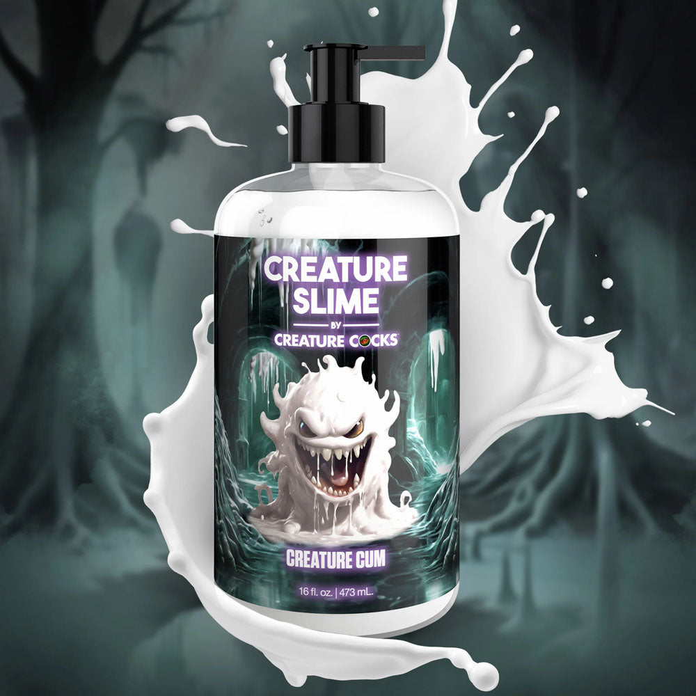 Creature Slime by Creature Cocks - Creature Cum - Cum Lubricant - 473 ml Pump Bottle-AH456-16OZ