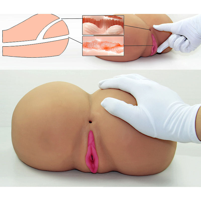 Feel Me Bare Giga Ass Masturbator - Flesh Lifesize Mega Masturbator-DL-73