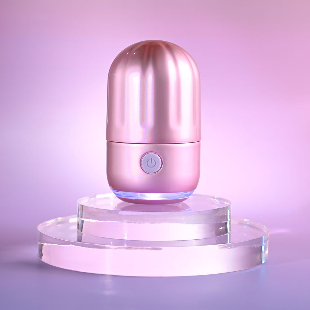 Evolved VACATION VIBES - TAPPING - Pink 8.5 cm USB Rechargeable Tapping Stimulator-EN-RS-5988-2