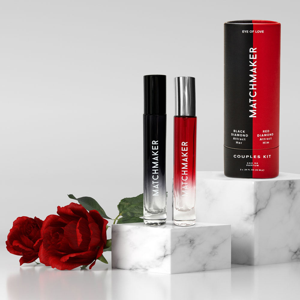 Eye of Love Matchmaker Couples Kit Pheromone Parfums - His and Hers Pheromone Parfum - 2 x 10ml Sprays-EOL-P-5153M