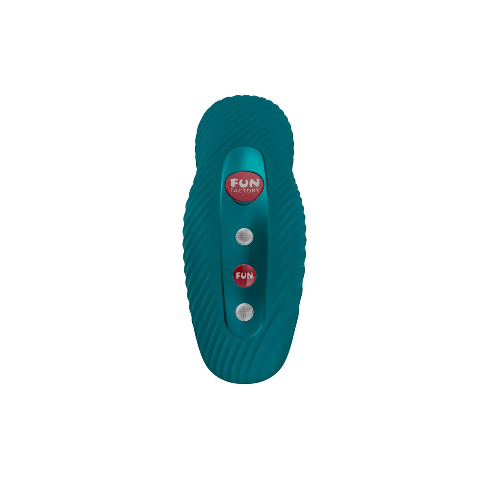 Fun Factory LAYA III Bottle Green - Bottle Green USB-C Rechargeable Stimulator-FF000971BT01