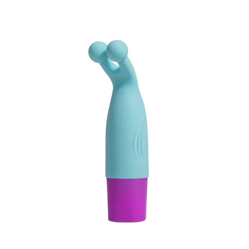 Maia MACI - Light Blue 8.9 cm USB Rechargeable Bullet-MA24-06