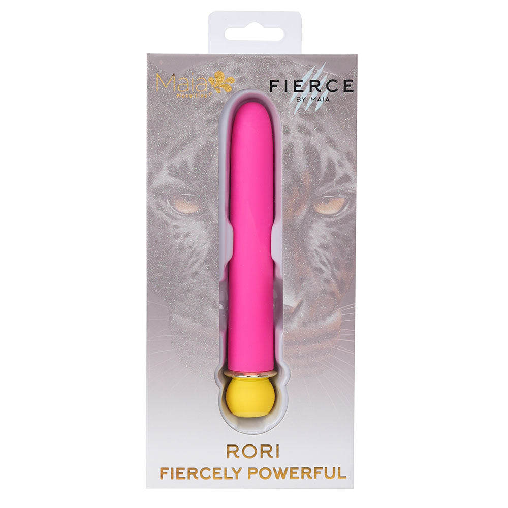 Maia RORI - Pink - Pink 15.2 cm USB Rechargeable XL Bullet-MA24-17-PINK