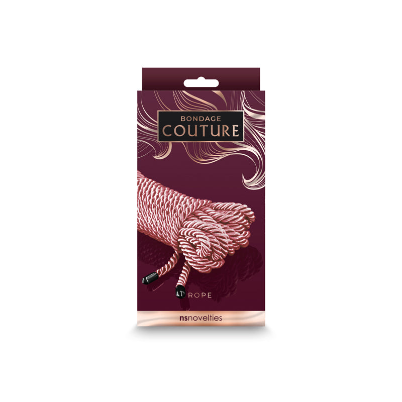 Bondage Couture Rope - Rose Gold - Rose Gold Bondage Rope - 7.6 metre-NSN-1307-34