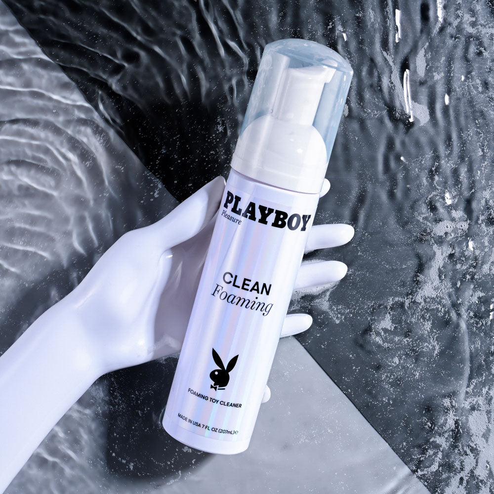 Playboy Pleasure CLEAN FOAMING - Foaming Toy Cleaner - 207 ml Bottle-PB-LQ-2062-2