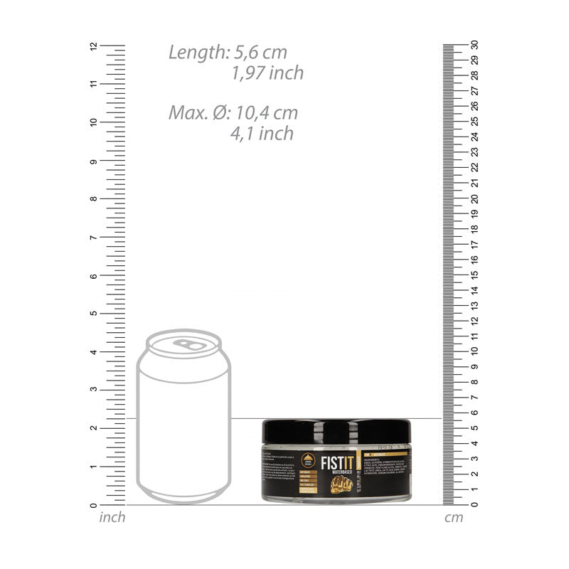 PHARMQUESTS Fist-It Water Based - 300ml - Water Based Lubricant - 300 ml Tub-PHA285USA