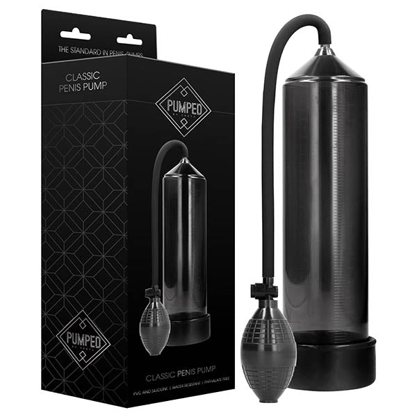 Pumped Classic Penis Pump - Black Penis Pump-PMP001BLK