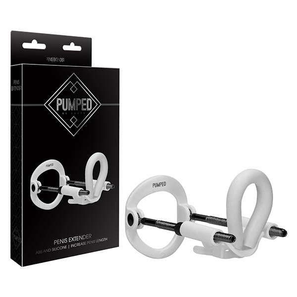 Pumped Penis Extender - White Penis Extender-PMP029WHT