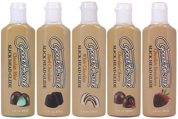 Slick Head Glide Chocolates - 5 Pack-1361-46-BX