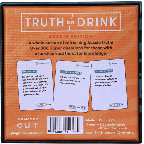 Truth or Drink On The Turps Aussie Edition-850011493229