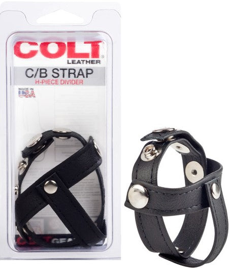 Leather C/B Strap H-Piece Divider-SE-6843-50-2