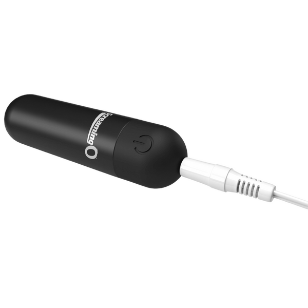 Rechargeable Soft Touch Bullet (Black)-ARBS-BL