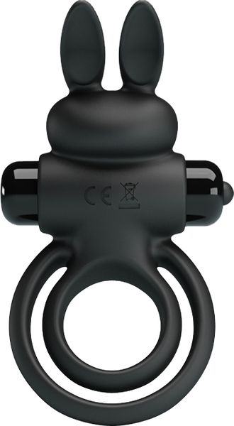 Vibrant Penis Ring III (Black)-BI-210206