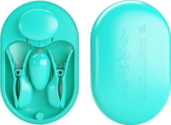 Surprise Box - Nipple Clamps (Baby Blue)-BI-300034-1