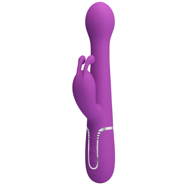 Dejon - 3in1 Multi-function Vibrator (Purple)-BW-500014-3