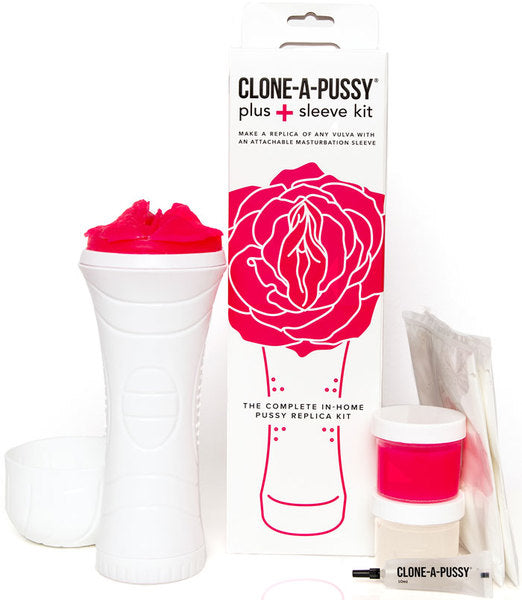 Clone-A-Pussy Plus (Hot Pink)-EL-CP-SLEEVE