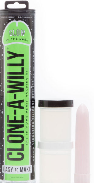 Clone-A-Willy Vibrator (Glow In The Dark)-EL-CW-GL