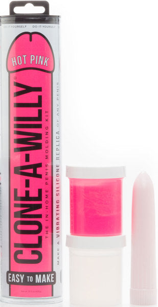 Clone-A-Willy Vibrator (Hot Pink)-EL-CW-HP