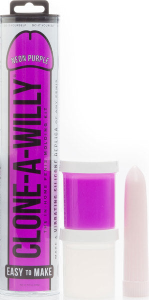 Clone-A-Willy Vibrator (Neon Purple)-EL-CW-NP