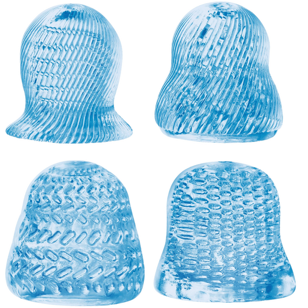 4 in 1 Glans Stroker Set (Blue)-FKQ040A000-044