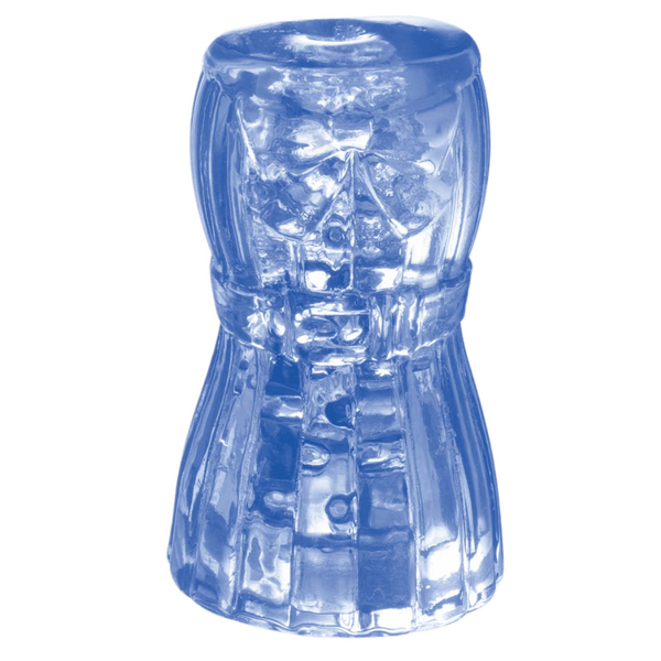 Pocket Jelly Masturbator 3.3" (Blue)-FMR014A000-044
