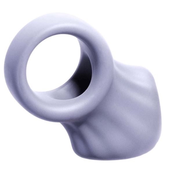 Silicone Cock & Ball Ornament - (Grey)-FNR009A000-020