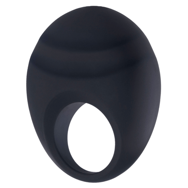 Cock Ornament with Clit Stimulator (Black)-FVSR002A00-010