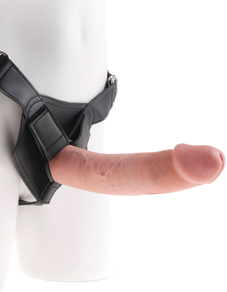 Strap On Harness With 9" Cock (Flesh)-PD5624-21