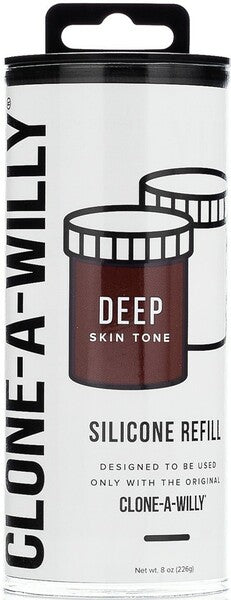 Clone-A-Willy Silicone Refill (Deep Skin Tone)-EL-CW-LDR