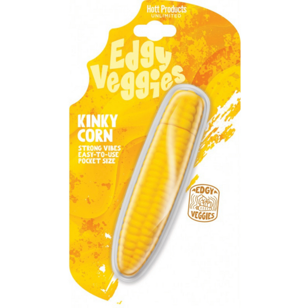 Edgy Veggies - Corn Cob Shaped Vibrator-HP-3732